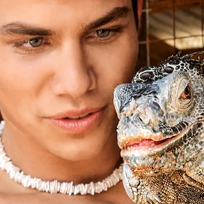 Adam meets his ancestor - KinkyAngels